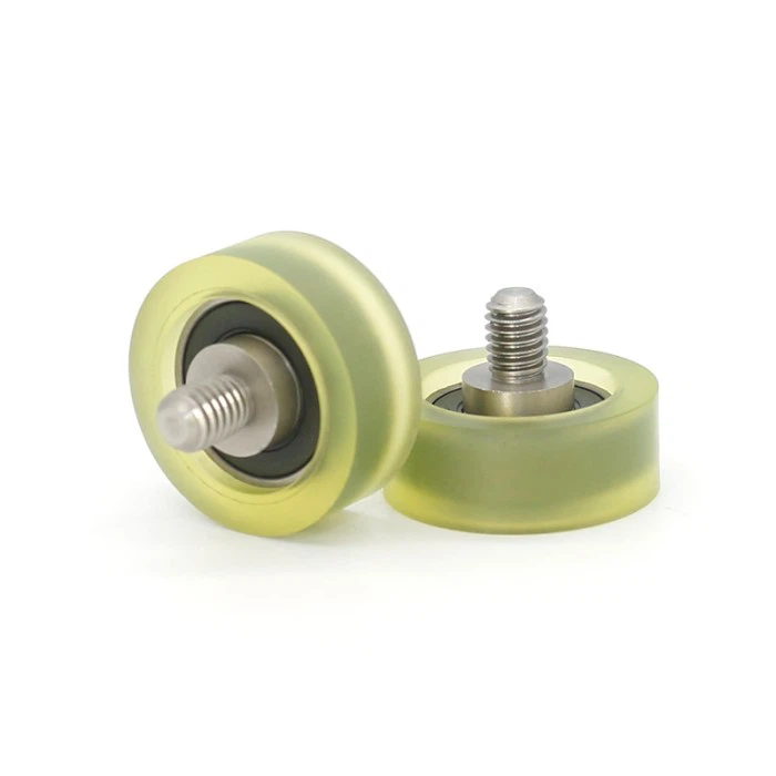 Polyurethane Coated Pulley Bearing 605RS